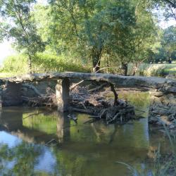 Pont mégalithique sur le Thouet