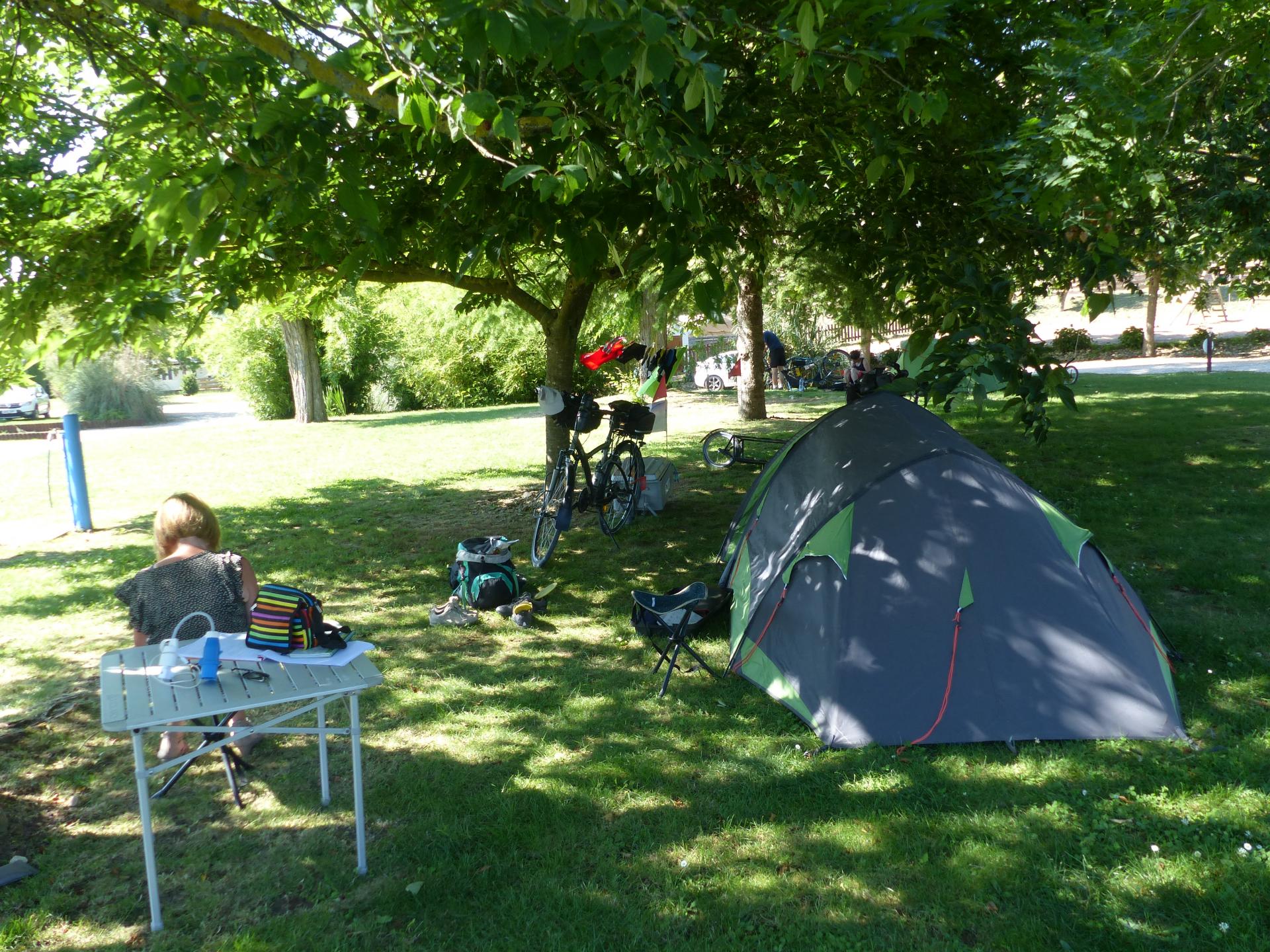 le campement à AIRVAULT