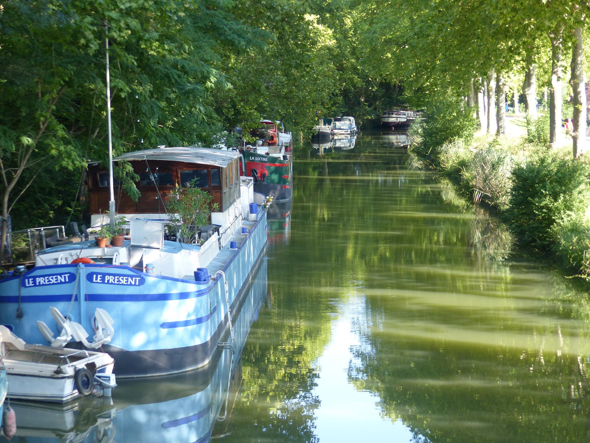 Les péniches à TOULOUSE